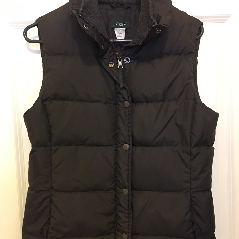 J Crew down vest